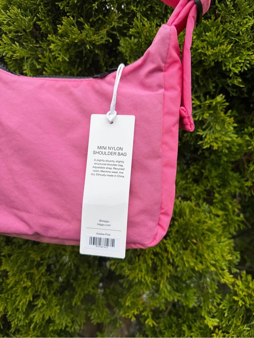 NWT BAGGU Mini Nylon Shoulder Bag - Picture 4 of 6